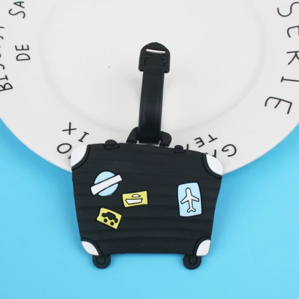 cn-11134207-7r98o-lzfvywkazp2a5d.webp Suitcase Pattern Design Luggage Tag Black